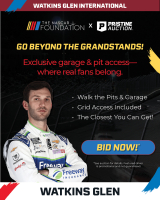 NASCAR VIP Garage & Pit Passes for the Watkins Glen International Race | Watkins Glen (August 8&ndash;9, 2026) at PristineAuction.com