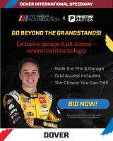 NASCAR VIP Garage & Pit Passes for the Dover Motor Speedway Race | Dover (July 18&ndash;19, 2026) at PristineAuction.com