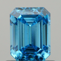.90 Carats Lab Grown FANCY VIVID BLUE Diamond Loose SI1 | IGI Cert at PristineAuction.com