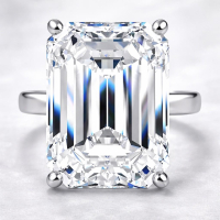 10.13 Carats Lab Grown Diamond Ring F, VS1 | $15,500 Estimated Retail Value (UGL & IGI Certs) | Emerald Cut| Brand New at PristineAuction.com