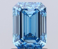 1.13 Carats Lab Grown FANCY VIVID BLUE Diamond Loose VS2 | IGI Cert at PristineAuction.com