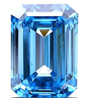 1.15 Carats Lab Grown FANCY VIVID BLUE Diamond Loose VS2 | IGI Cert at PristineAuction.com