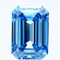 1.17 Carats Lab Grown FANCY VIVID BLUE Diamond Loose VVS2 | IGI Cert at PristineAuction.com