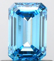 .75 Carats Lab Grown FANCY VIVID BLUE Diamond Loose VS1 | IGI Cert at PristineAuction.com