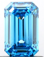 .90 Carats Lab Grown FANCY VIVID BLUE Diamond Loose VVS2 | IGI Cert at PristineAuction.com