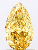 1.01 Carats Lab Grown FANCY VIVID YELLOW Diamond Loose VS2 | IGI Cert at PristineAuction.com