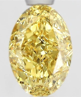 1.08 Carats Lab Grown FANCY INTENSE YELLOW Diamond Loose VS1 | IGI Cert at PristineAuction.com