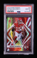 Patrick Mahomes II 2020 Panini Phoenix Fire Burst #45 (PSA 10) at PristineAuction.com