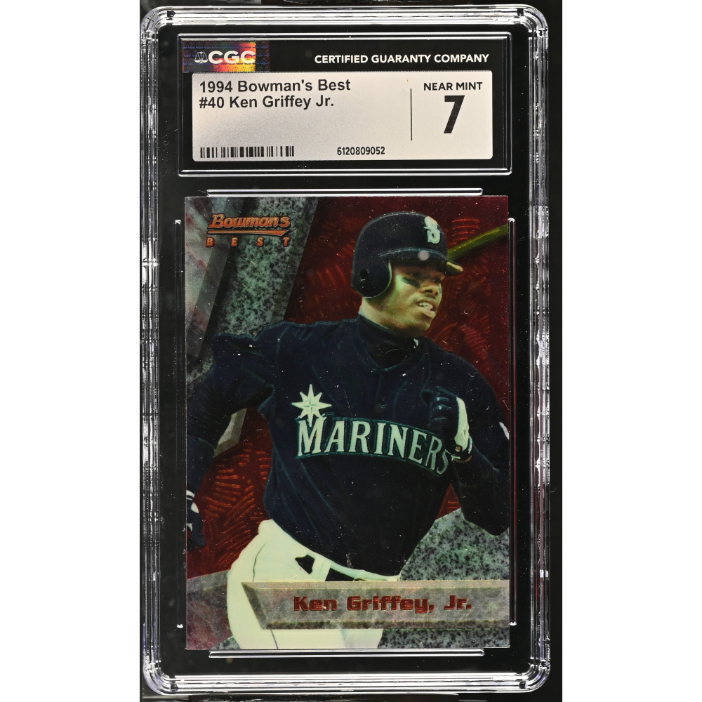 Ken Griffey Jr. 1994 Bowman's Best #R40 (CGC 7) at PristineAuction.com