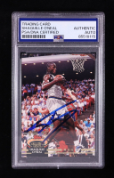 Shaquille O'Neal Signed 1992-93 Stadium Club #247 RC (PSA) at PristineAuction.com