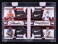 Patrick Mahomes II / Dak Prescott / Jalen Hurts / Lamar Jackson 2023 Panini Flawless Magnificent Memorabilia Brand Logo #2 #1/2 at PristineAuction.com