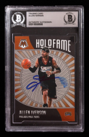 Allen Iverson Signed 2020-21 Panini Mosaic HoloFame #1 (BGS) at PristineAuction.com
