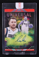 Luka Doncic 2023-24 Panini Origins Universal Autographs Red #9 #25/25 at PristineAuction.com