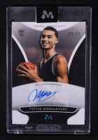 Victor Wembanyama 2023-24 Topps Mercury Victor Wembanyama Autographs White Refractors #WA5 #09/35 RC at PristineAuction.com