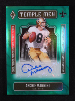 Archie Manning 2025 Panini Phoenix Temple Men Autographs Green #3 #18/25 at PristineAuction.com