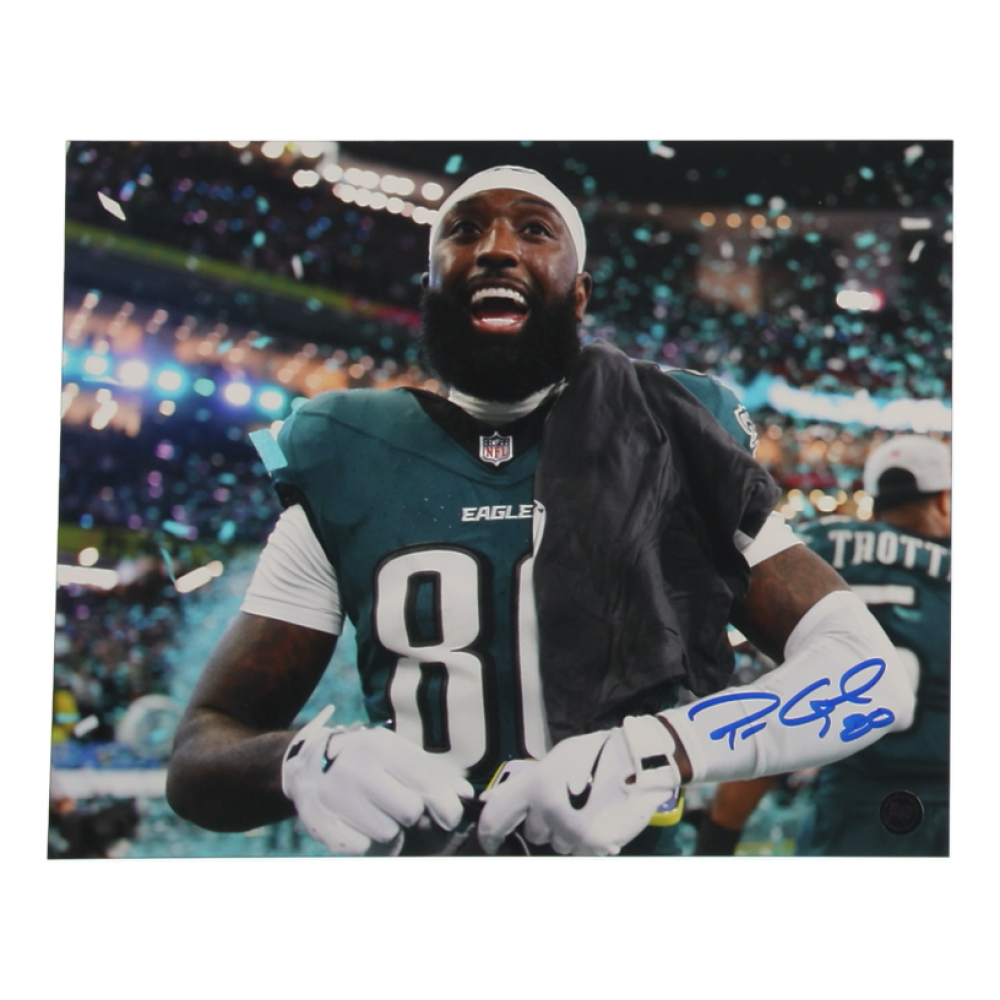 Parris Campbell Signed Eagles 8x10 Photo (Philly Card Show) at PristineAuction.com