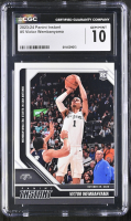 Victor Wembanyama 2023-24 Panini Instant #5 RC (CGC GEM MINT 10) at PristineAuction.com
