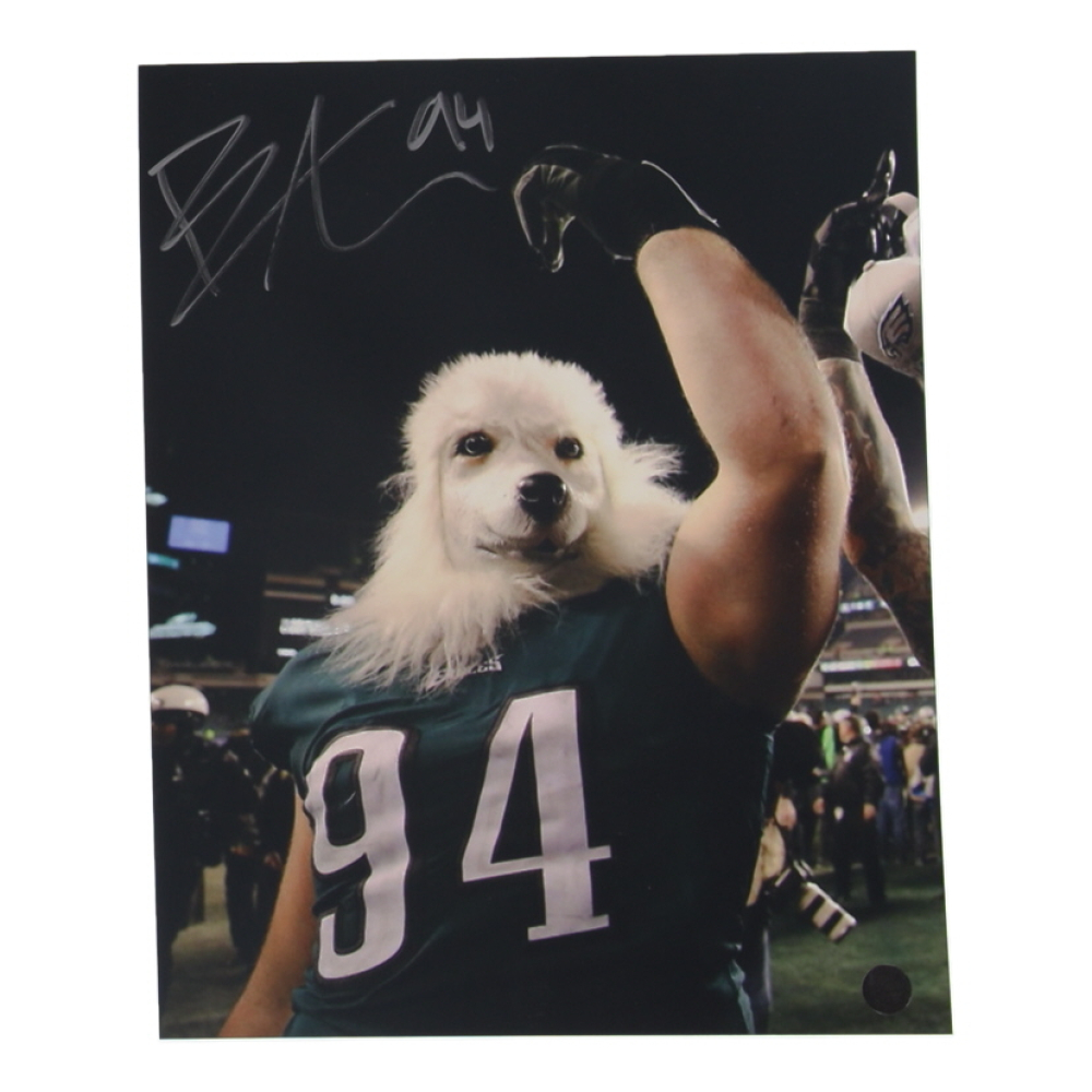 Beau Allen Signed Eagles 8x10 Photo (Philly Card Show) at PristineAuction.com