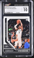 Victor Wembanyama 2023-24 Panini Instant #5 RC (CGC GEM MINT 10) at PristineAuction.com