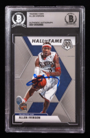 Allen Iverson Signed 2019-20 Panini Mosaic #287 HOF (BGS) at PristineAuction.com