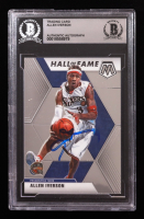 Allen Iverson Signed 2019-20 Panini Mosaic #287 HOF (BGS) at PristineAuction.com