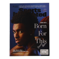 Emoni Bates Signed 2018 Sports Illustrated Magazine (JSA) at PristineAuction.com