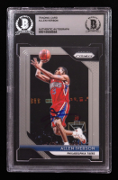 Allen Iverson Signed 2018-19 Panini Prizm #45 (BGS) at PristineAuction.com