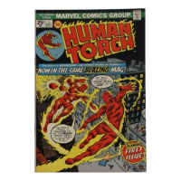 1974 "Human Torch" Issue #1 Mavel Comic Book at PristineAuction.com