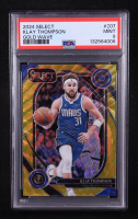 Klay Thompson 2024-25 Select Gold Wave Prizms #207 #04/10 (PSA 9) at PristineAuction.com