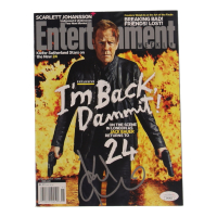 Kiefer Sutherland Signed 2014 Entertainment Weekly Magazine (JSA) at PristineAuction.com