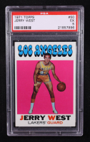 Jerry West 1971-72 Topps #50 (PSA 5) at PristineAuction.com