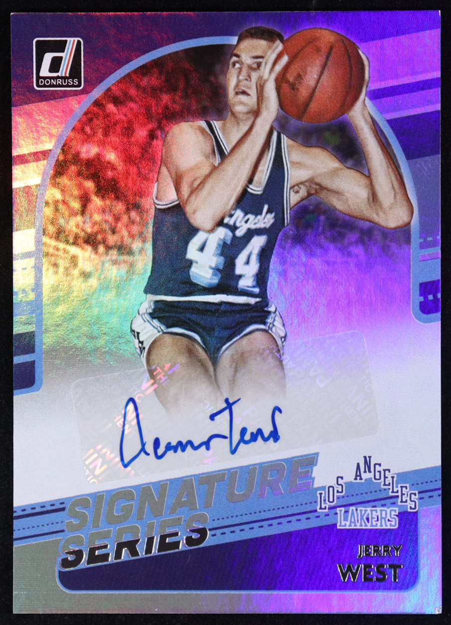 Jerry West 2020-21 Donruss Signature Series #41 at PristineAuction.com Jerry West 2020-21 Donruss Signature Series #41 at PristineAuction.com