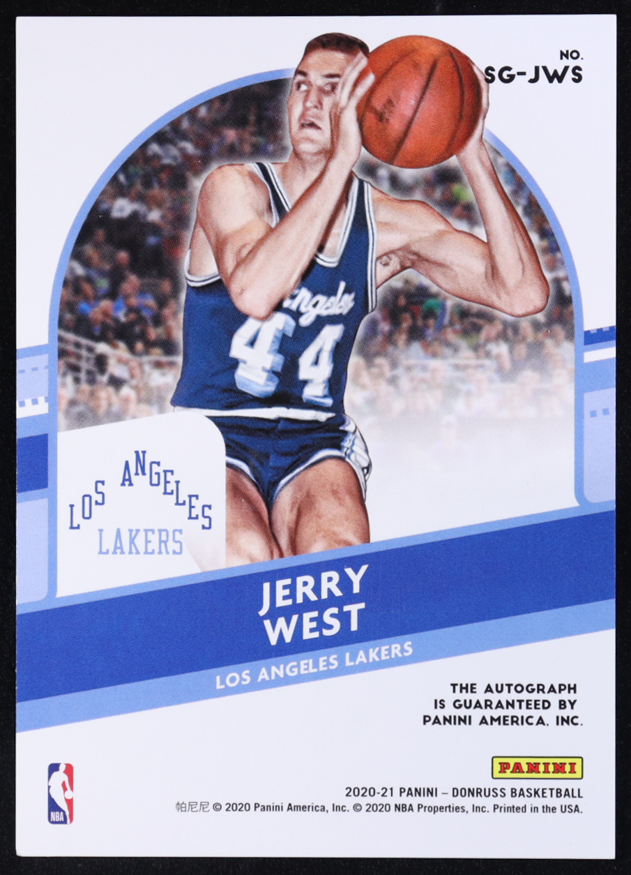 Jerry West 2020-21 Donruss Signature Series #41 at PristineAuction.com Jerry West 2020-21 Donruss Signature Series #41 at PristineAuction.com
