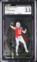 Drake Maye 2024 Select Future #5 RC (CGC 3.5) at PristineAuction.com