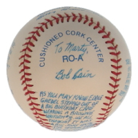 Bob Cain Signed OAL Baseball with Multiple Extensive Inscriptions (PSA) at PristineAuction.com
