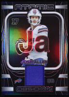 Josh Allen 2023 Panini Obsidian Atomic Materials #AMA-JAL #048/199 at PristineAuction.com