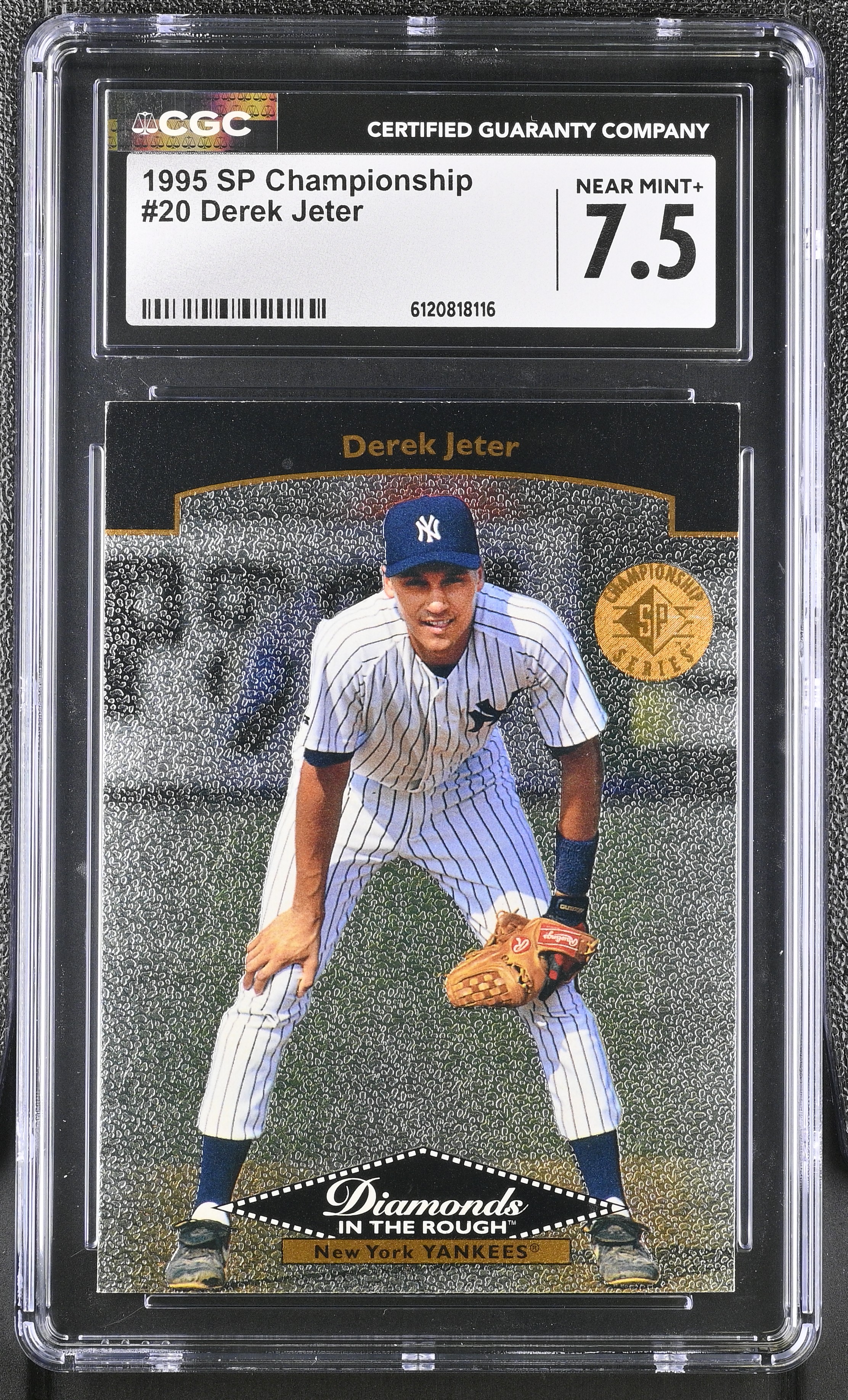 Derek Jeter 1995 SP Championship #20 RC (CGC 7.5) at PristineAuction.com Derek Jeter 1995 SP Championship #20 RC (CGC 7.5) at PristineAuction.com