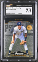 Derek Jeter 1995 SP Championship #20 RC (CGC 7.5) at PristineAuction.com