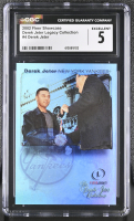 Derek Jeter 2002 Fleer Showcase Derek Jeter Legacy Collection #4 #0522/1000 (CGC 5) at PristineAuction.com