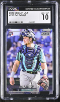 Cal Raleigh 2022 Stadium Club #255 RC (CGC GEM MINT 10) at PristineAuction.com