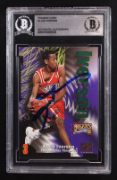 Allen Iverson Signed 1997-98 Z-Force #100 (BGS) at PristineAuction.com
