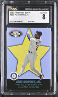 Ken Griffey Jr. 2002 Fleer Box Score AS #240 #2400/2950 (CGC 8) at PristineAuction.com