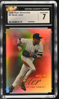 Derek Jeter 2000 Fleer Showcase #2 (CGC 7) at PristineAuction.com