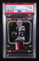Josh Allen 2023 Panini Obsidian Atomic Materials Electric Etch Yellow #3 #04/10 (PSA 9) at PristineAuction.com