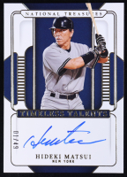 Hideki Matsui 2025 Panini National Treasures Timeless Talents Signatures #18 #01/49 at PristineAuction.com