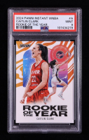 Caitlin Clark 2024 Panini Instant WNBA Caitlin Clark Rookie of the Year #CCROYA RC (PSA 9) at PristineAuction.com
