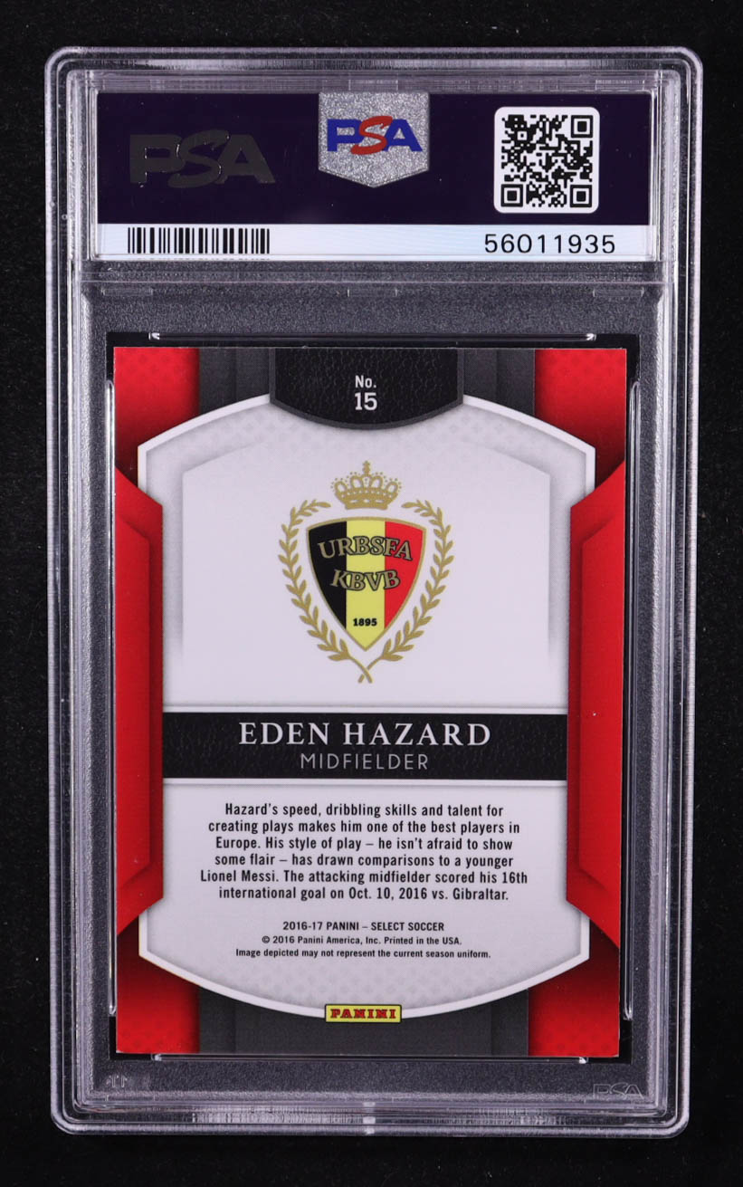 Eden Hazard 2016-17 Select #15 (PSA 10) at PristineAuction.com Eden Hazard 2016-17 Select #15 (PSA 10) at PristineAuction.com