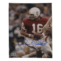 Jim Plunkett Signed Stanford Cardinal 8x10 Photo (Beckett) at PristineAuction.com