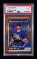 Bobby Witt Jr. 2024 Donruss Optic Orange #1 #168/199 (PSA 9) at PristineAuction.com
