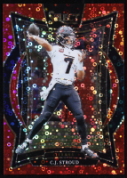 C.J. Stroud 2024 Panini Select Concourse Red Disco #48/49 at PristineAuction.com